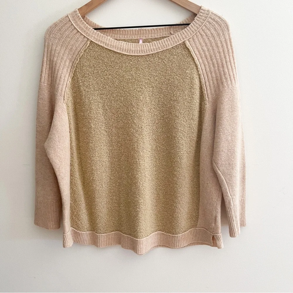 Free People Tabbard Pullover Sweater
